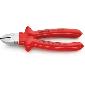 Knipex 70 07 180 VDE Zijkniptang Met facet 180 mm