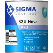 Sigma S2U Nova Matt | Matte Lakverf Binnen 1 LTR - Kleur|1|2