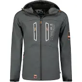 Geographical Norway Softshell Jas Heren Trevar Donkergrijs - S