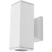 Aigostar LED GU10 vierkante wandlamp wit IP65 Dubbelvoudig voor 2 LED GU10 spots