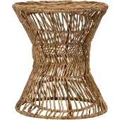 MUST Living Cala Vadella bijzettafel abaca 36x36x40cm