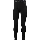 Helly Hansen - Thermokleding - Lifa Merino Midweight Pant Black voor Unisex van Wol - Maat XL - Zwart