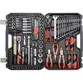 YATO Complete Gereedschapsset - 122-Delig - In handzame draagkoffer