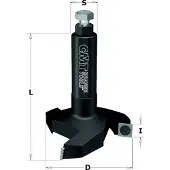Cmt Vlakfrees met WPL messen 60mm, schacht 12x50mm