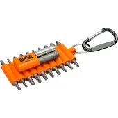 Bahco 59S/22-2 Standaard schroevendraaierbitset, bithouder en bithouderadapter 1/4" - 22 stuks