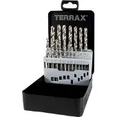 Terrax Boren set - Ruko - A214214 - 19 stuks - Gereedschap en accessoires - Wit