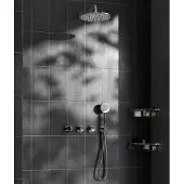 Saniclear Plus inbouw regendouche met 20cm hoofddouche en muurarm chroom