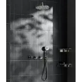 Saniclear Plus inbouw regendouche met 30cm hoofddouche en muurarm chroom