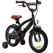 2Cycle BMX-Fun - Kinderfiets - 14 inch - Zwart - Jongensfiets - 14 inch fiets
