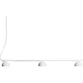 Northern Blush Rail 3 plafondlamp Wit mat