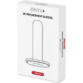 Kiiroo Onyx - masturbator mouw - strakke pasvorm - 3 stuks - wit