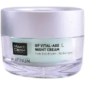Martiderm Platium Gf Vital-age Night 50ml Gezichtscrème
