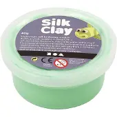 Silk Clay modelleerklei, groen, 40 gram