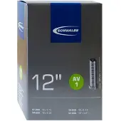 Schwalbe AV1 - Binnenband Fiets - Auto Ventiel - 12.5 x 1.75 - 2 1/4