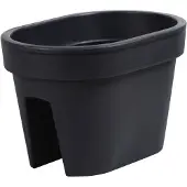 Prosperplast Bloembak Balkonbak Lofly Railing 27x40x25cm ANTRACIET