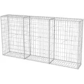 vidaXL Gabion mand 200x30x100 cm gegalvaniseerd staal
