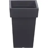 Prosperplast Bloempot Hoog Vierkant Lofly Square 24x24x36cm ANTRACIET