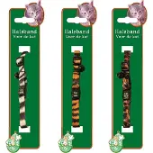 Warentuin Nylon Halsband Met Zebraprint