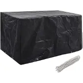 vidaXL - Tuinmeubelhoes - met - 8 - oogjes - 180x70x90 - cm