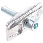Ursus aluminium plaat met inbusbout m10x60 met conische vulring