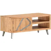 vidaXL Salontafel 90x45x40 cm massief acaciahout