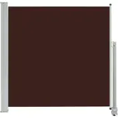 vidaXL Tuinscherm uittrekbaar 160x300 cm bruin