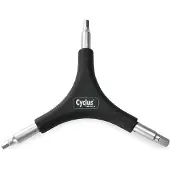 Cyclus Y-sleutel Inbus 4-5-6 Mm Zwart/zilver