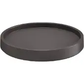 Prosperplast Plantenschotel Antraciet D 36,6 H 5,7 Cm