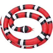 Wild republic slang Scharlaken junior 117 cm rubber rood
