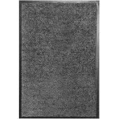 vidaXL Deurmat wasbaar 40x60 cm antraciet