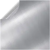 vidaXL Zwembadhoes 549 cm PE zilverkleurig