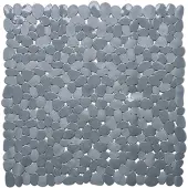 Wicotex Douchemat antislip Stones 53x53cm grijs grijs Kunststof Antislipmat