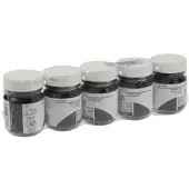 Talens plakkaatvef Extra Fijn flacon van 16 ml, neutraalzwart