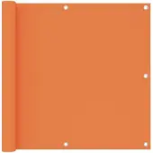 vidaXL Balkonprivacy scherm, oranje, 90x300 cm, Oxford-stof