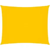 vidaXL Zonnescherm rechthoekig 2,5x4 m oxford stof geel