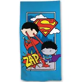 SimbaShop Superman Strandlaken Zap - 70 x 140 cm - Katoen