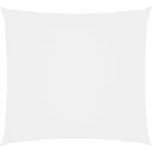 vidaXL Zonnescherm vierkant 2,5x2,5 m oxford stof wit