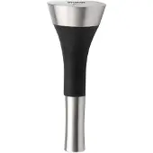 Westmark wijnflessenstop, Monopol Edition, roestvrij staal/siliconen, Vino, zilver/zwart, 61963360