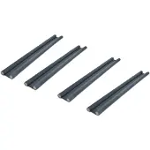 Merkloos Dubbele tochtstoppers - 95 cm - 4 stuks