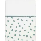 Briljant Baby Laken Wieg 75x100 Flocks Arctic Dark Green