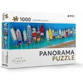 Rebo Productions Rebo legpuzzel panorama 1000 stukjes - Colourful boats