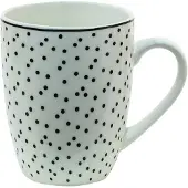 Clayre & Eef Witte Mok 12*8*10 cm / 350 ml SDMU