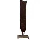 CUHOC ZweefParasolhoes 220 cm / Beschermhoes Parasol / Afdekhoes Parasol Zwart / 25x220x45 cm