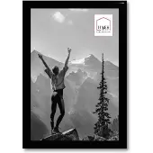 HAES deco - Kunststof fotolijst 10x15 zwart Easy Frame - EF1B
