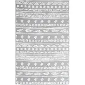 vidaXL Buitenkleed ARAKIL 160x230 cm polypropeen grijs