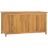 vidaXL Tuinbox 114x50x58 cm massief teakhout