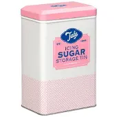 Tala - Bewaarblik Icing Sugar - Retro 1950's Design - Roze/Wit - Voor Poedersuiker