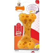 Nylabone Durachew Cheese Bone Geel - Hondenspeelgoed