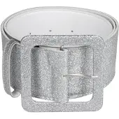 Boland riem zilver 120 x 5,5 cm