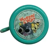 Woezel & Pip fietsbel 53 mm groen